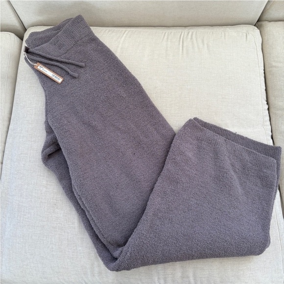 SKIMS COZY KNIT PANT Flare Grey Chalk size XL New NWT - Picture 3 of 3